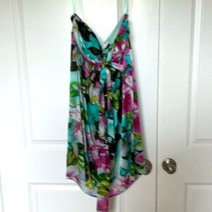 Sexy sleeveless Andrea Behar Boston proper 100% silk